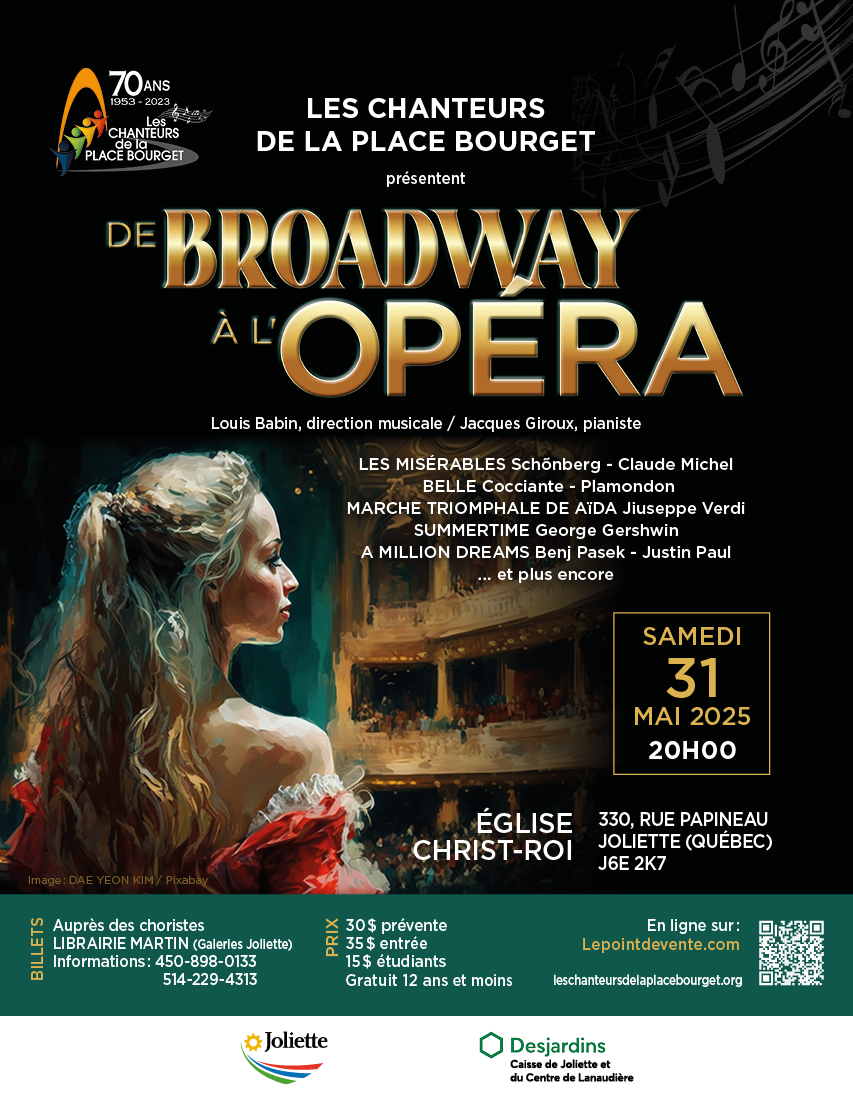 Concert de Broadway à l'Opéra.